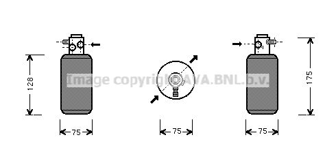 AVA QUALITY COOLING Осушитель, кондиционер MSD050